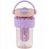 Butelka na wodę z ustnikiem z wkładem na owoce  różowy 700 ml kite