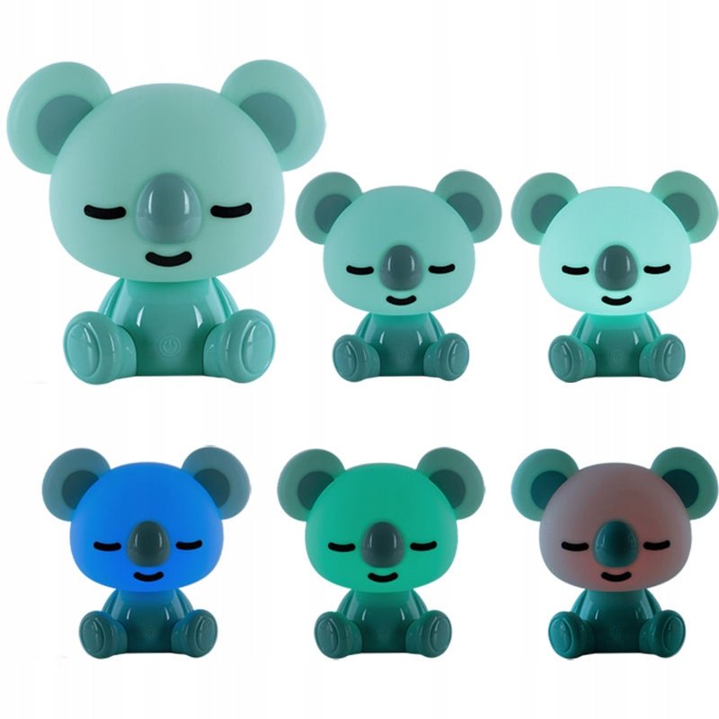 Swiatla kolorowe koala lampa dla dzieci