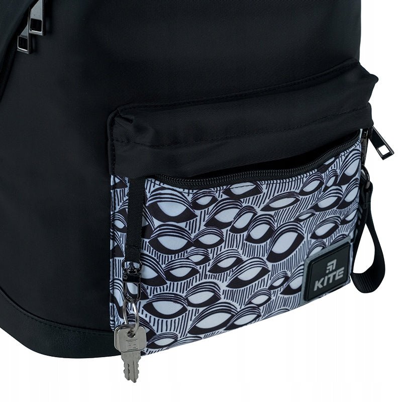 Plecak szkolny dla nastolatków czarny