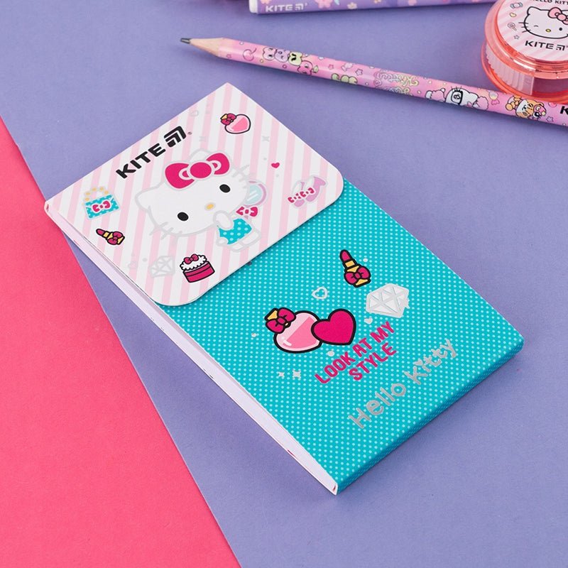 Notes notatnik magnetyczny 60 kartek Hello Kitty Kite