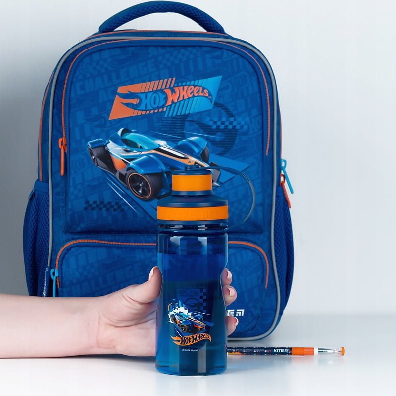 Butelka na wodę dla chłopca 500 ml Hot Wheels