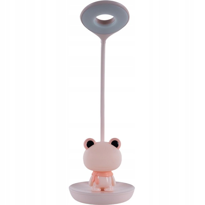 Lampka rozowa zabka do czytania
