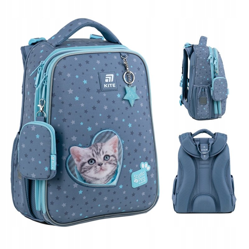 ornister z ramą Kite dla uczniów 1-4 klasy z trwałą podszewką