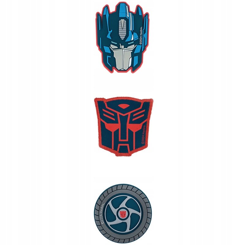 Naszywki na rzep emblemat 3 szt Transformers KITE