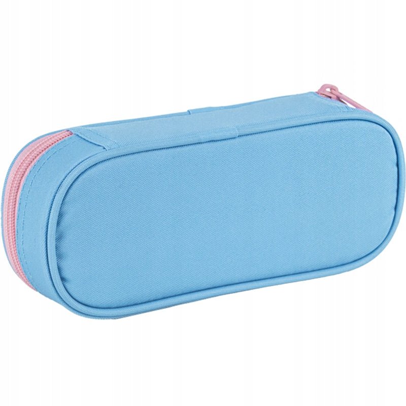 Piórnik saszetka dla dziewczynki niebieski