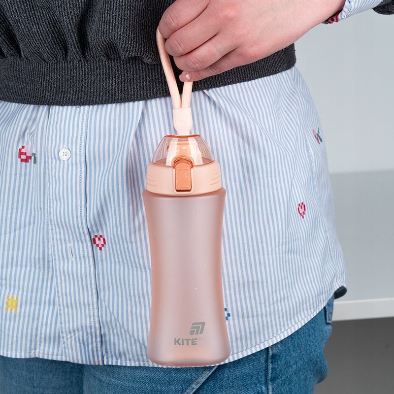 Butelka na wodę do szkoły 600 ml różówy Kite