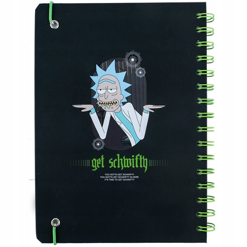 Notes Pamiętnik A5 80 KARTEK Rick and Morty KITE