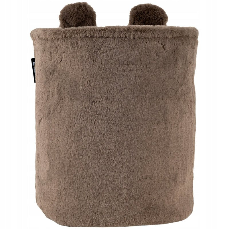 Kosz na zabawki pluszowy pojemnik organizer na drobiazgi miś rozmiar L