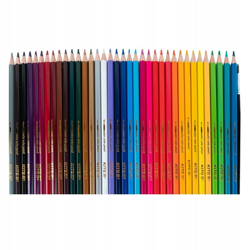 Kolorowe kredki akwarelowe 36 sztuki