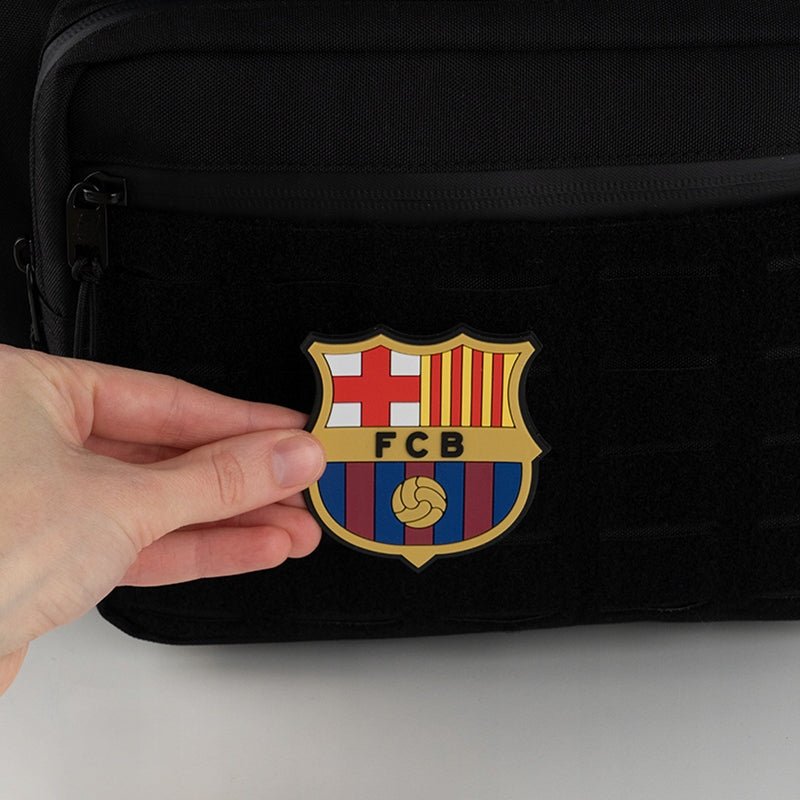 Naszywka na rzep emblemat plakietka FC Barcelona Kite BC25-3011 dla dzieci z motywem piłkarskim