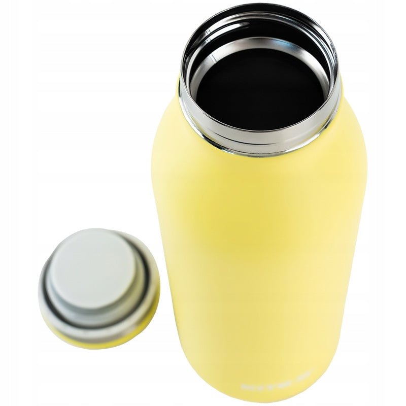 Butelka termiczna na napoje 450 ml żółty