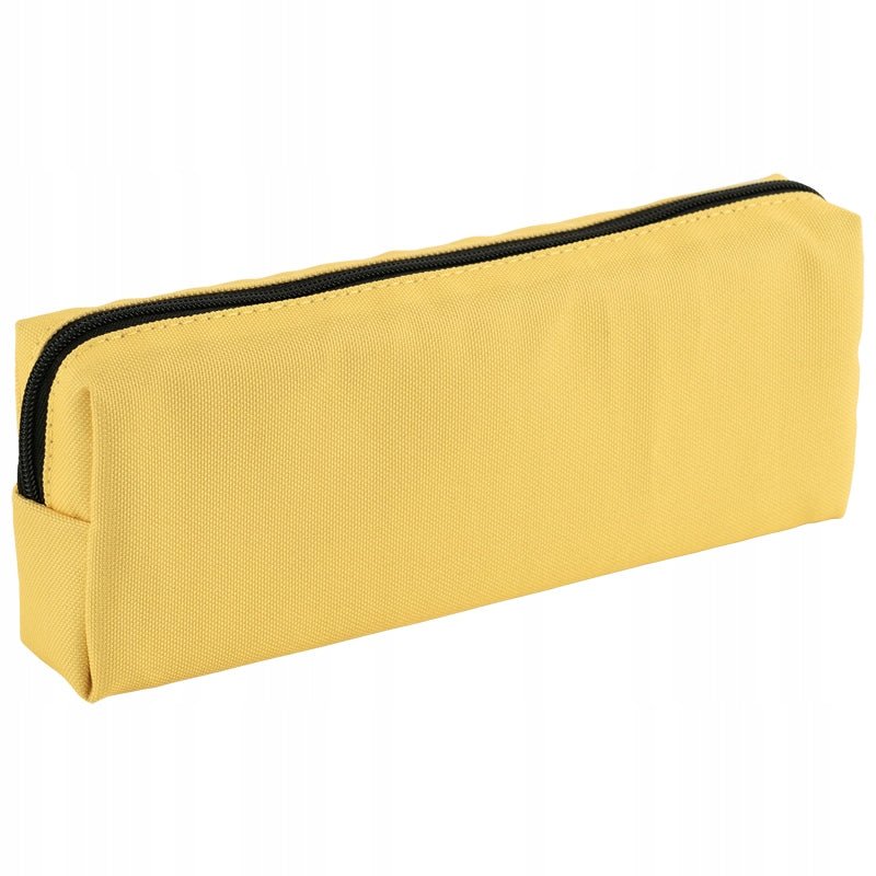 Piórnik saszetka szkolny żółty