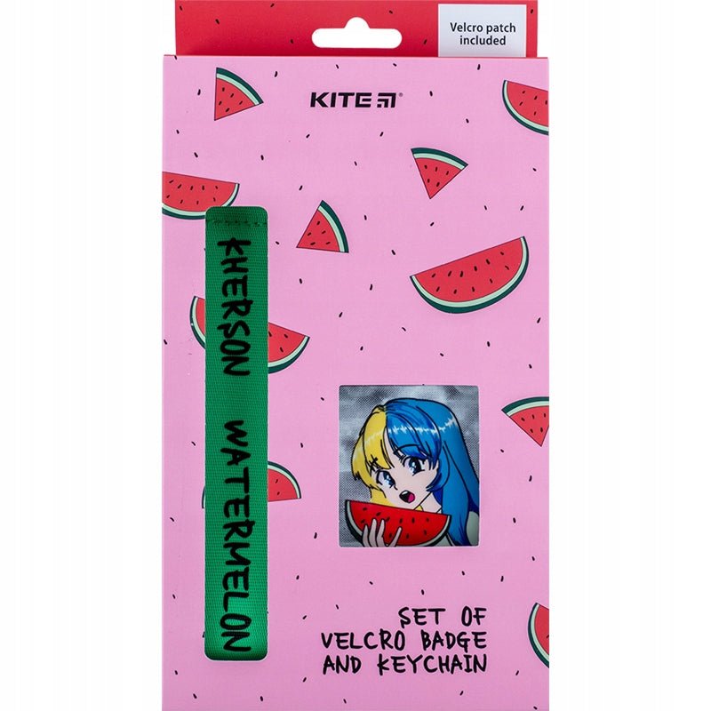 Zestaw Naszywka na rzep brelok do kluczy Be Ukraine