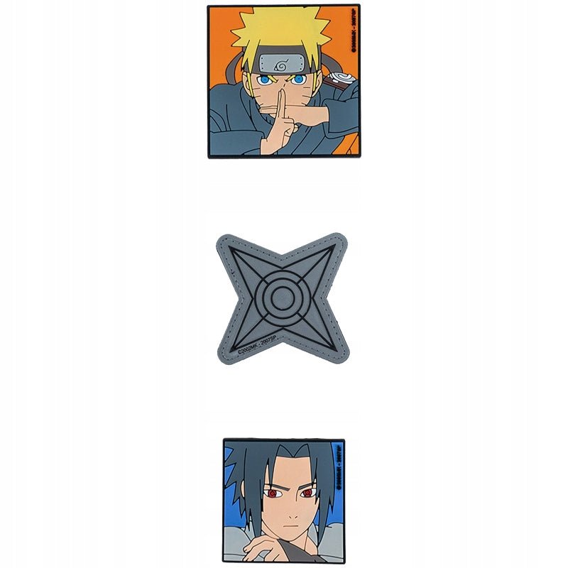 Naszywki na rzep emblemat 3 szt Naruto