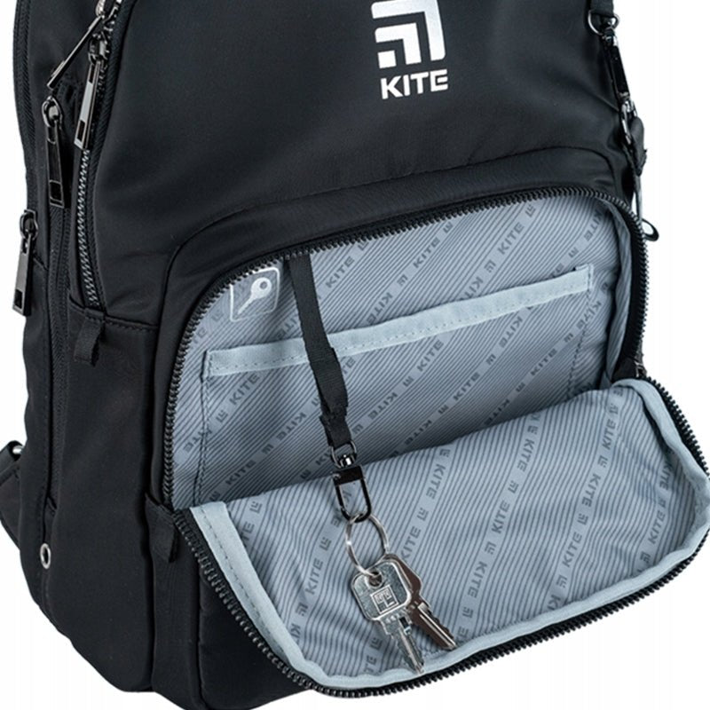 Plecak szkolny dla nastolatków czarny