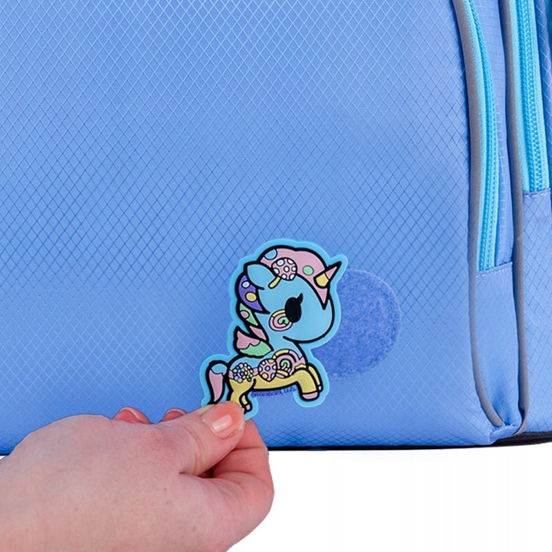 Zestaw naszywka na rzep brelok do kluczy Tokidoki