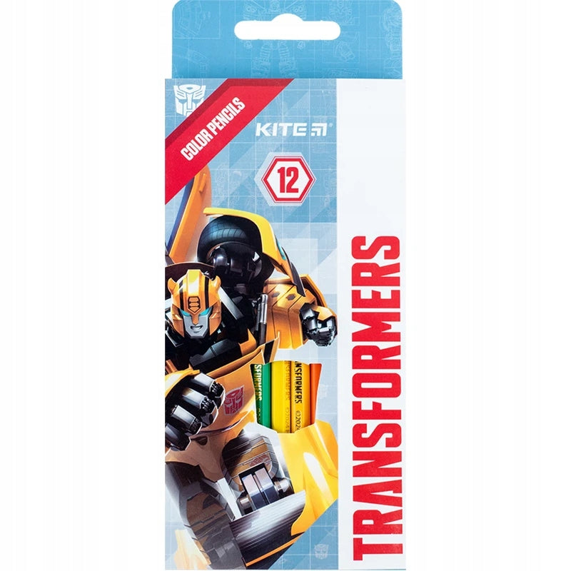 Kredki kołówkowe 12 sztuk Transformers
