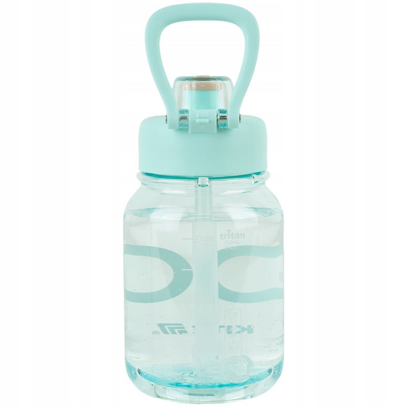 Bidon na wodę ze słomką 700 ml bpa free zielony Kite