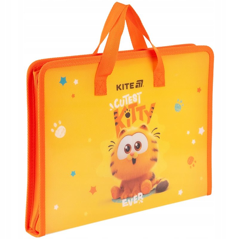 Teczka szkolna z rączką gruba A4 XL Garfield
