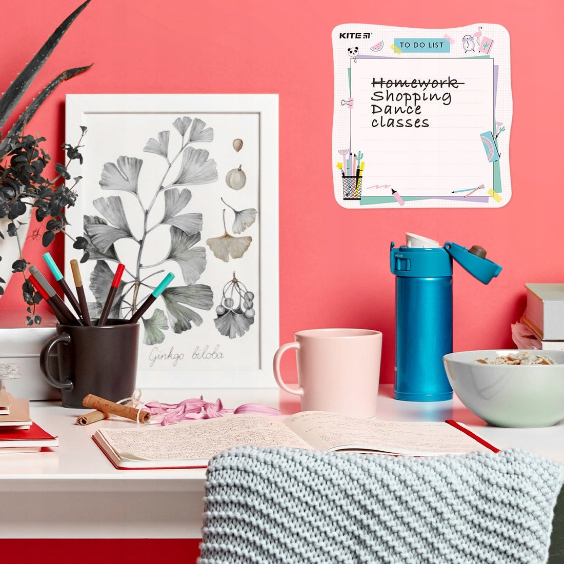 Planer ścienny To do list dla dziewczynki A5 Lady