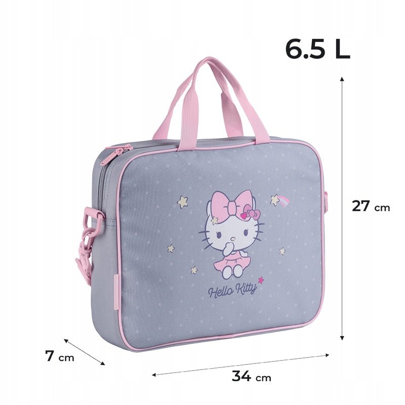 Teczka na rysunki i prace plastyczne – ochrona przed zagnieceniami w uroczym stylu Hello Kitty.