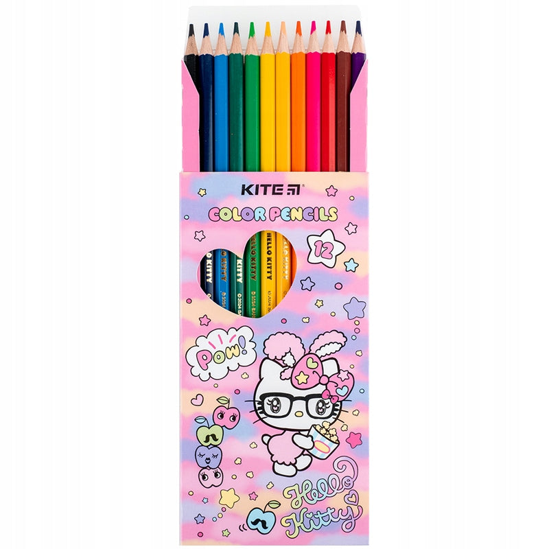 Kredki kołówkowe 12 sztuk Hello Kitty
