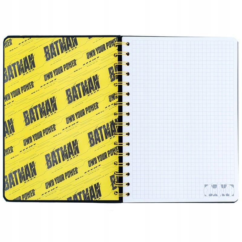 Notes Pamiętnik A5 na Spirali 80 kartek kratka DC Batman Kite