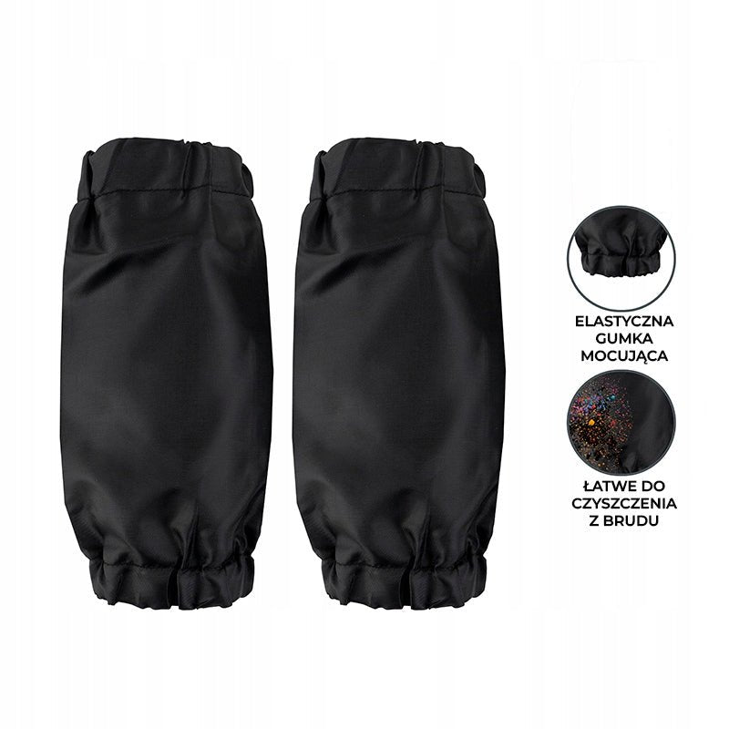 Fartuszek szkolny Kite K25-161 – wygodna ochrona ubrań podczas malowania i rzeźbienia, trzy kieszenie, łatwe czyszczenie