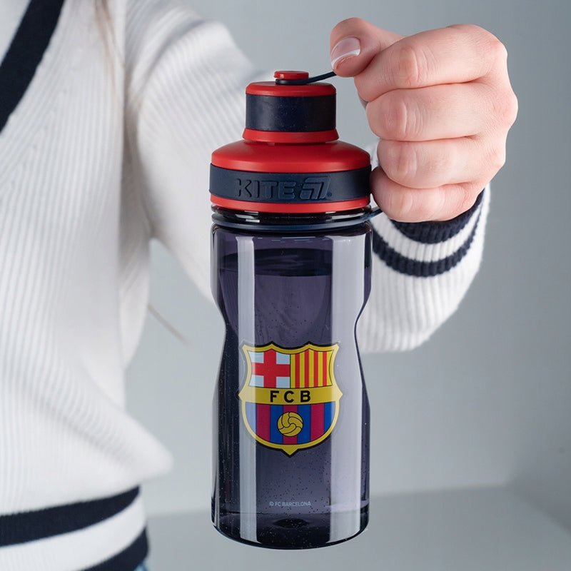Butelka na wodę Barca 500 ml – bok z zakrętką i wygodnym ustnikiem