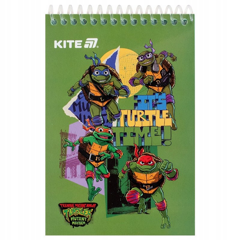 Notes spiralny A6 Ninja Turtles Kite
