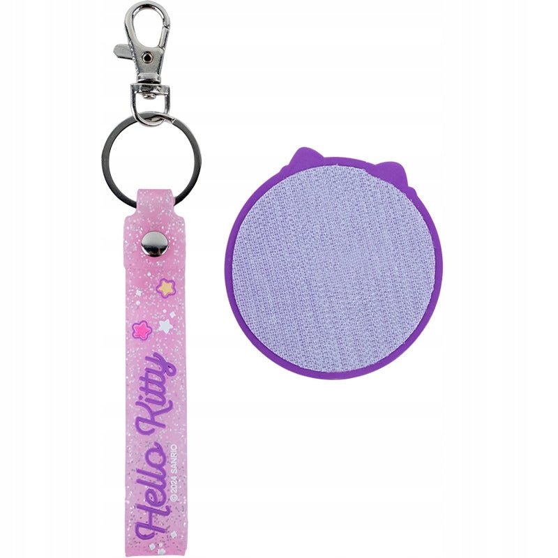 Zestaw naszywka na rzep brelok do kluczy Hello Kitty