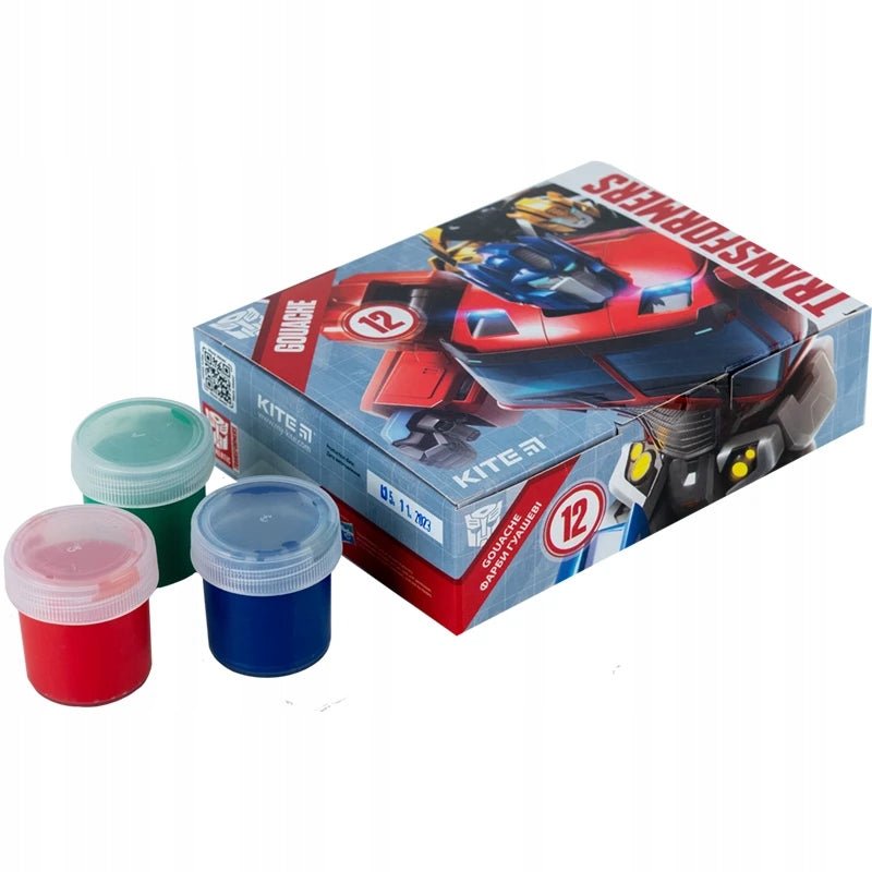 Farby gwasze zestaw 12 sztuk