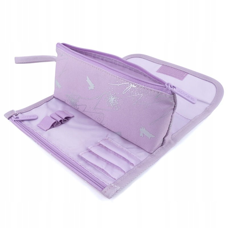 Piórnik szkolny młodzieżowy saszetka dla dziewczyny