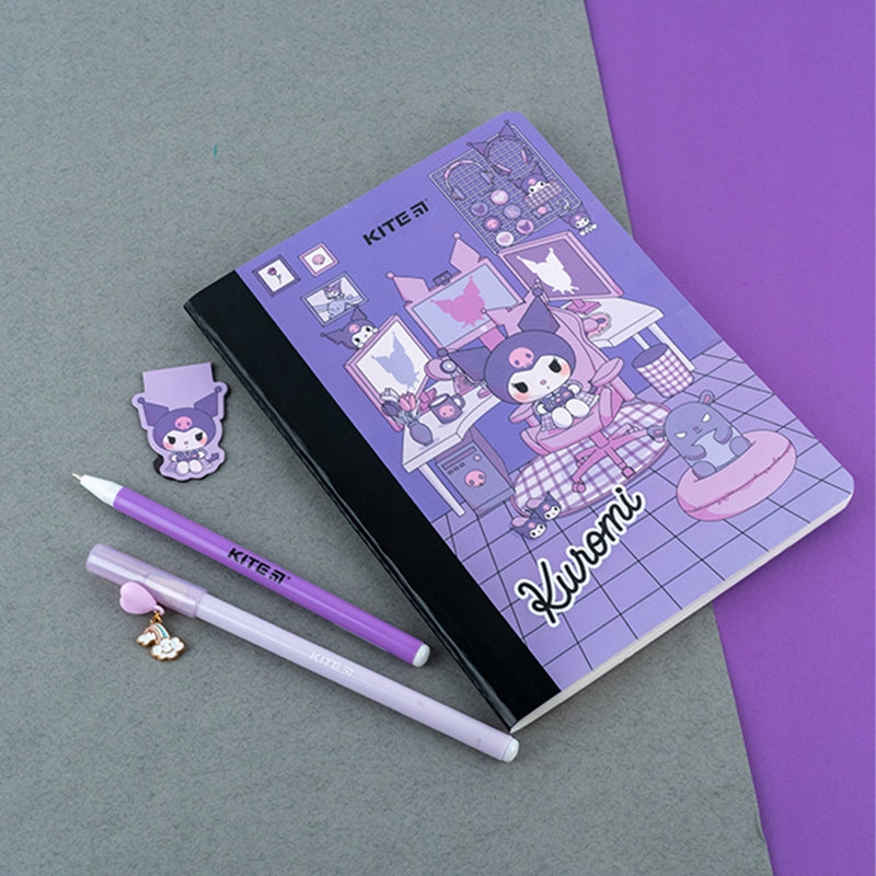 Notes notatnik 60 kartek z zakładką pamiętnik A5 Kuromi Kite