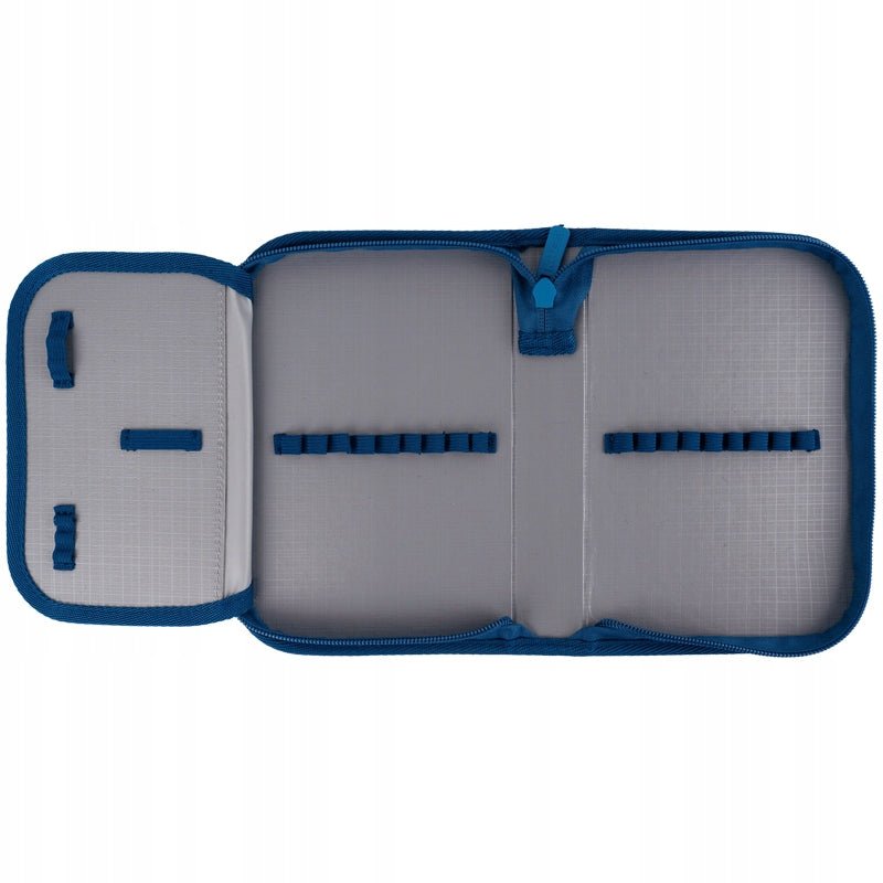 Piórnik szkolny rozkładany dla chłopców niebieski Kite K24-621-6