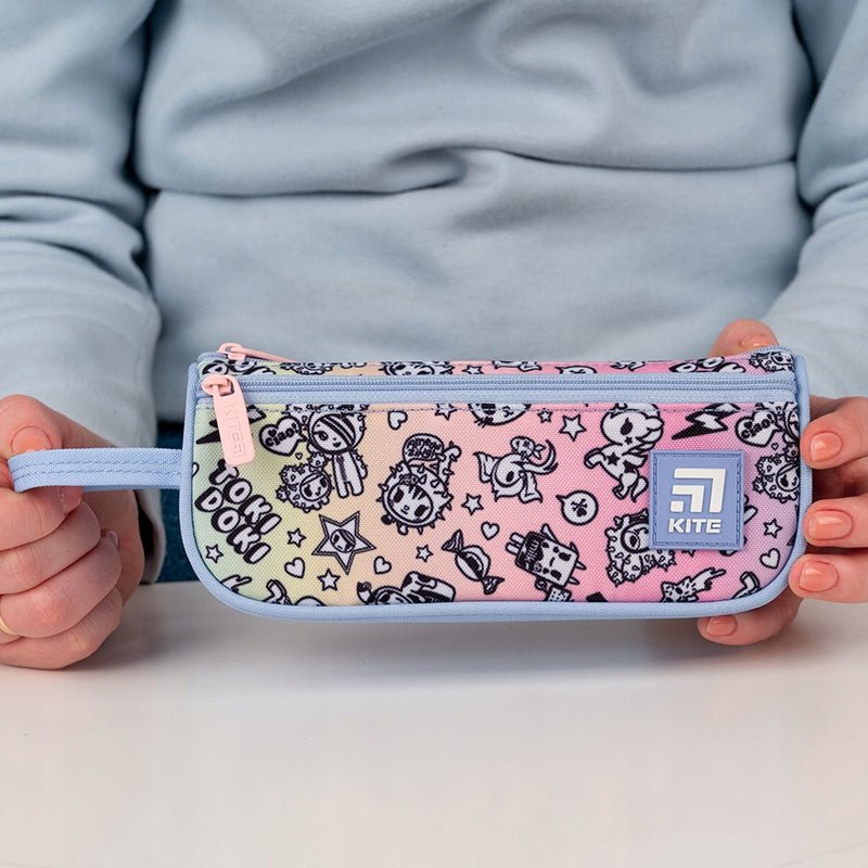 Piórnik szkolny saszetka dla dziewczyny Tokidoki