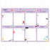Tygodniowy planer ścienny Kite K22-473-2 Purple mood przypomni Ci o wszystkich ważnych wydarzeniach, poprowadzi Cię w harmonogramie i zainspiruje do odniesienia sukcesu we wszystkich codziennych zadaniach.