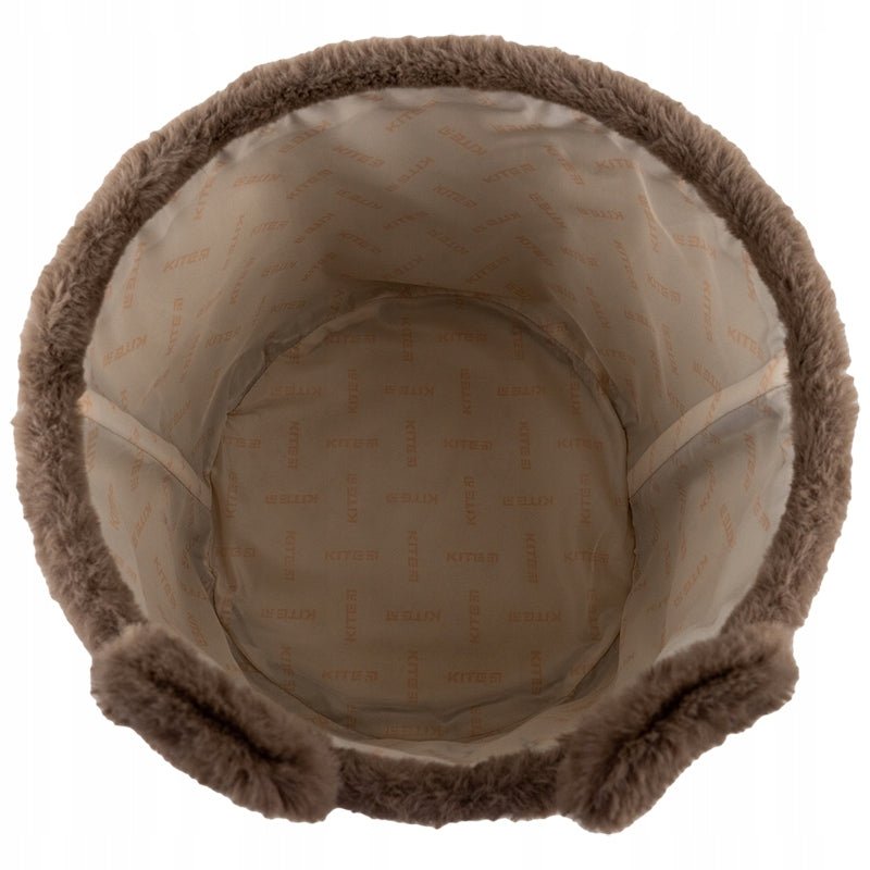 Kosz na zabawki pluszowy pojemnik organizer na drobiazgi miś rozmiar M