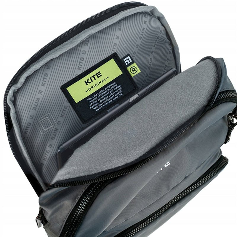 Plecak szkolny dla nastolatków szary