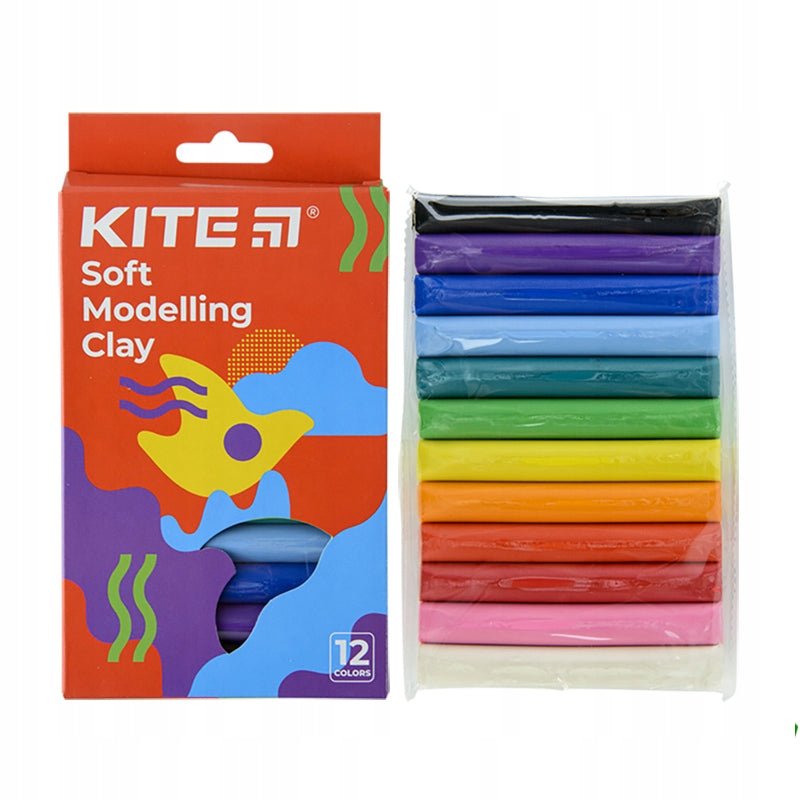 Plastelina woskowo 12 kolorów dla dzieci