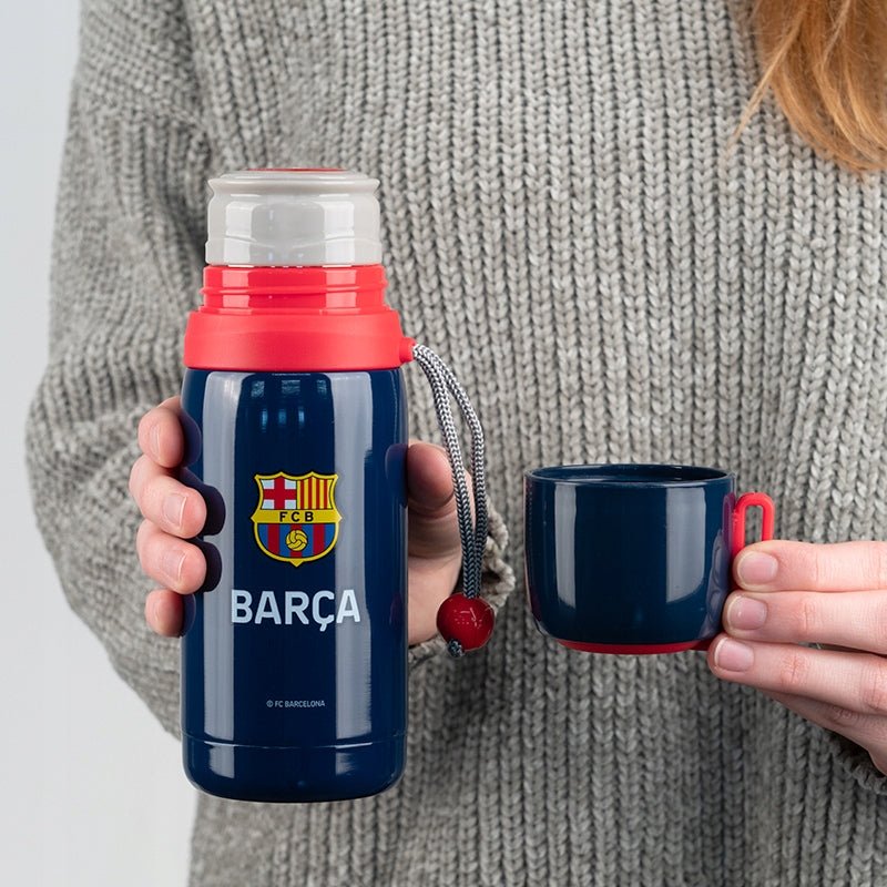Termos dla chłopców z kubkiem Barca 350 ml Kite