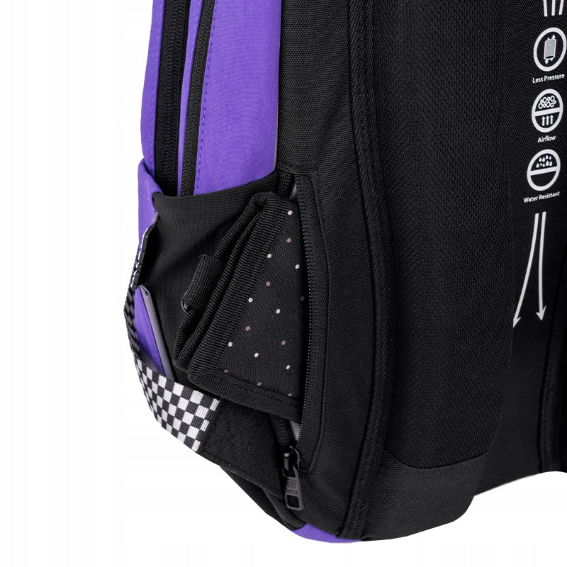 ukryta kieszeń na plecach plecaka