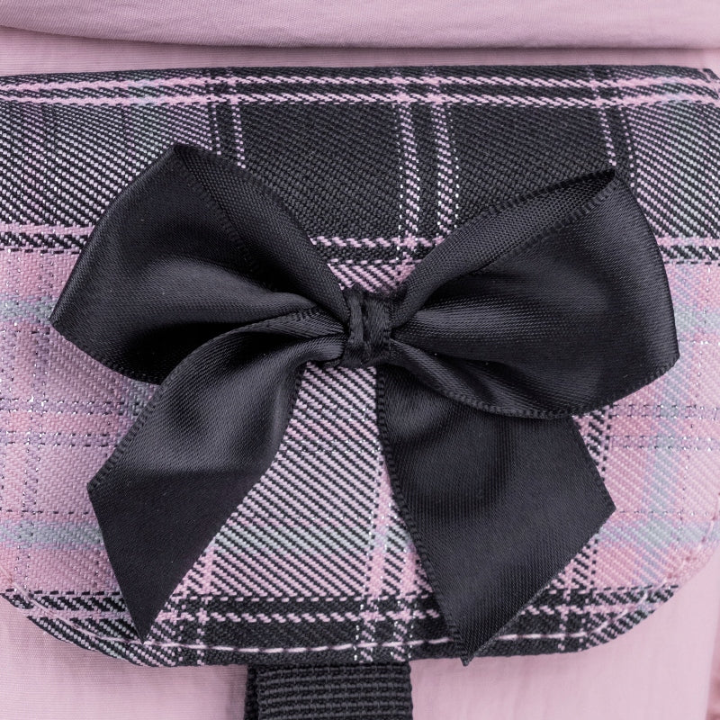 dekoracyjny bantik jako element ozdobny plecaka Kite