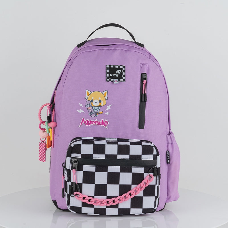Plecak szkolny młodzieżowy Kite dla dziewczynki Aggretsuko