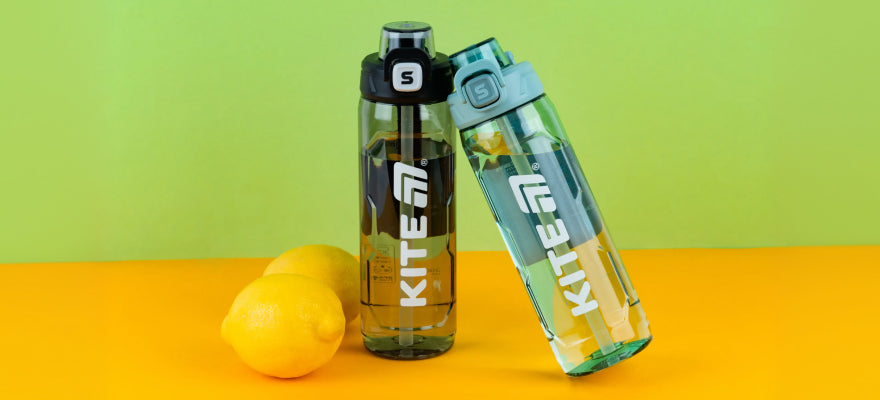 Butelki na wodę Kite na lato: wygodne, bezpieczne i ekologiczne. Idealne do szkoły, spacerów i codziennego nawodnienia.