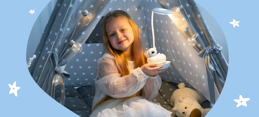 Lampki dziecięce – strażnicy komfortu w pokoju dziecięcym