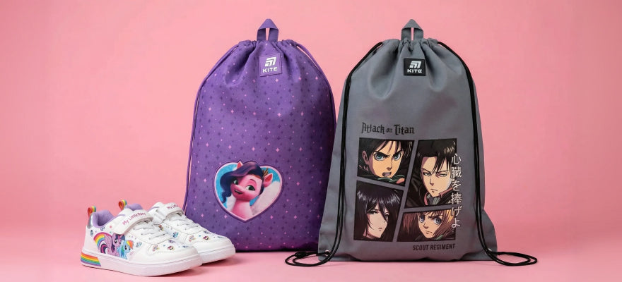 Worek na buty - niezbędny do szkoły