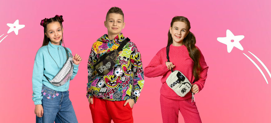 Saszetki i torebki crossbody to must-have dla dzieci i młodzieży