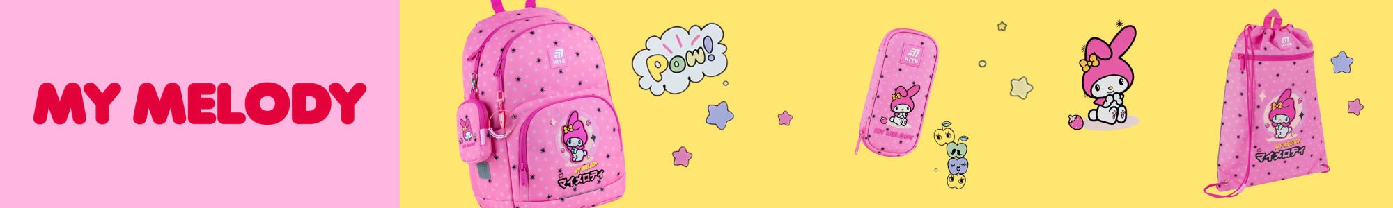 My Melody – uroczy styl z pastelową duszą - Kite