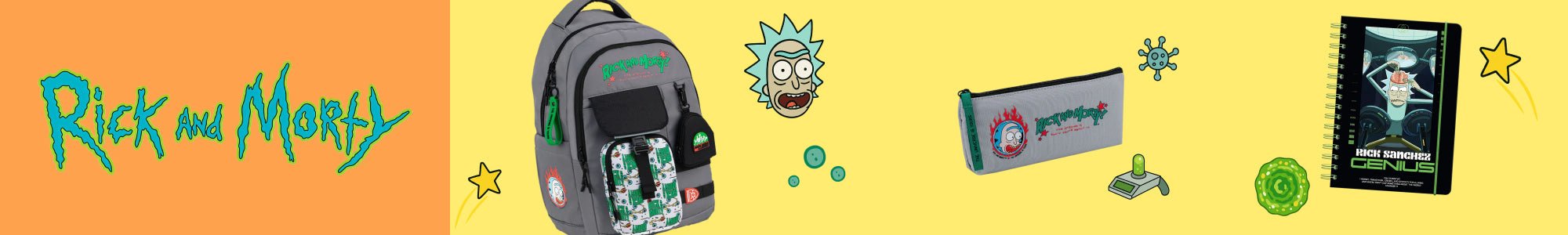 Rick and Morty – szkolna wyprawka z szalonym humorem - Kite